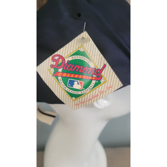 Vintage 1990s California Angels New Era 59Fifty MLB Diamond Collection Hat 7 3/4 - Picture 3 of 11